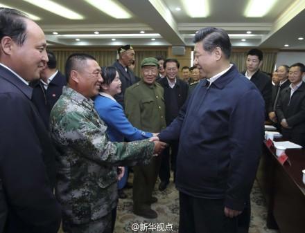 習近平稱贊戍邊民兵:了不起非常敬佩(圖)