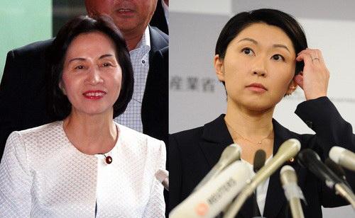 安倍內(nèi)閣兩名女閣僚同時(shí)辭職 支持率持續(xù)下滑