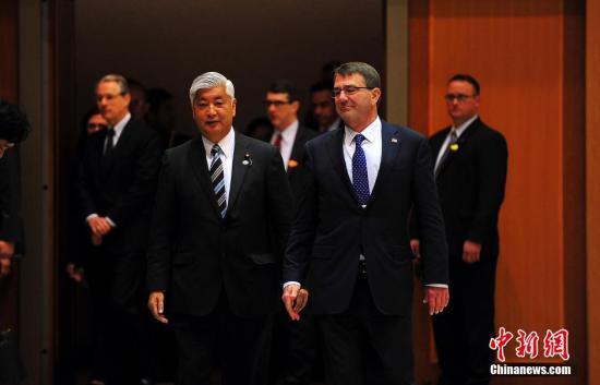 安倍與美防長(zhǎng)會(huì)談 稱(chēng)將解禁自衛(wèi)權(quán)加強(qiáng)日美同盟